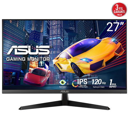Asus EyeCare VY279HGR - 27 - black, FullHD, IPS, Adaptive-Sync, 120Hz panel Asus
