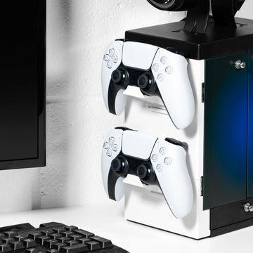 Numskull PS5-inspirierter blauer und weißer Gaming-Schrank