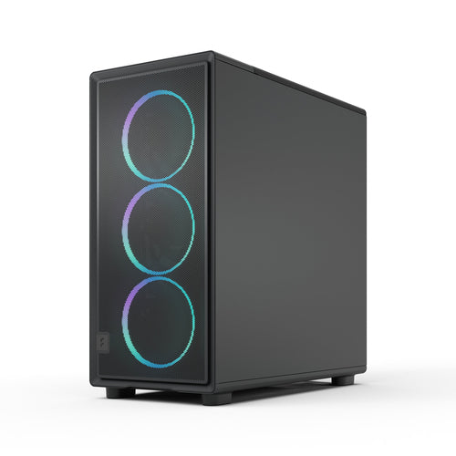 Midi Epoch XL Black TG RGB Light tint Fractal design
