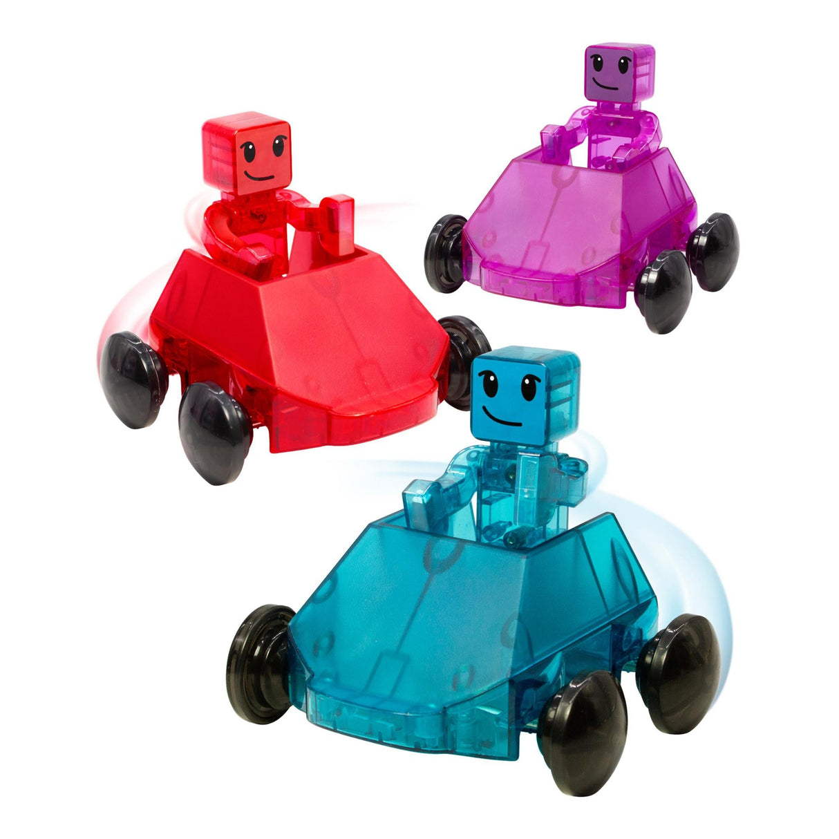 MAGNA-TILES - Dashers, 6 pcs set (90234) Magna Tiles