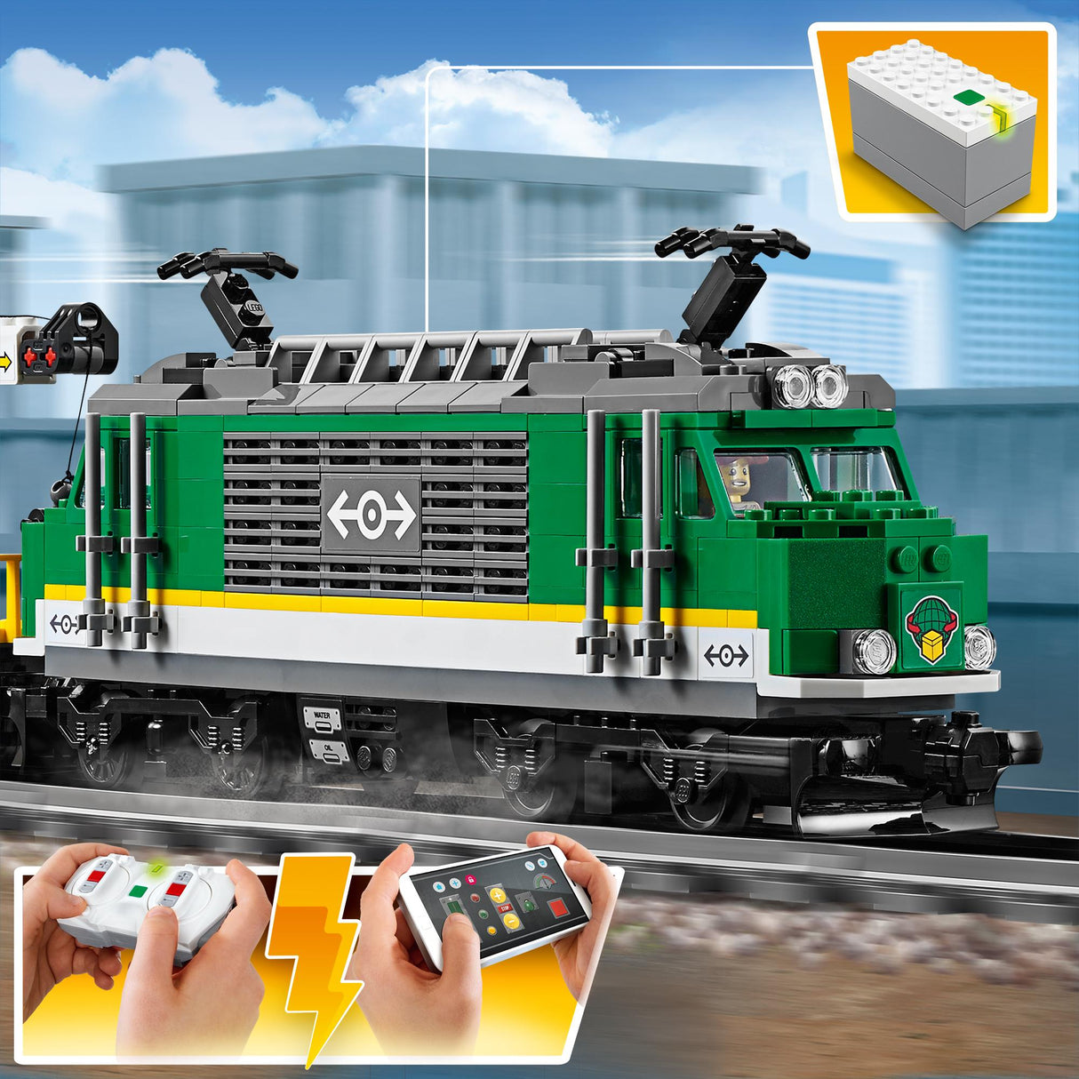 LEGO City Freight Train - 60198 LEGO
