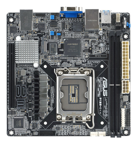 ASUS P13R-I – mini ITX LGA1700 bundkort – set ovenfra