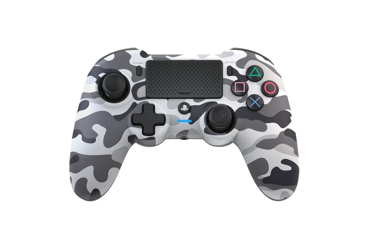 Nacon Trådløs Dualshock 4 V2 Controller Asymmetric Camo Grå (PS4)