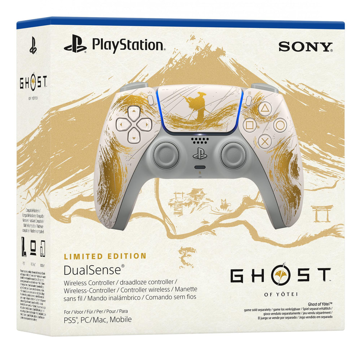 Sony DualSense-controller til PS5 – Ghost of Yōtei - Limited Edition – produktdetalje 9