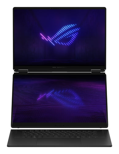 ASUS ROG Zephyrus Duo GX651AX-SR004W – set forfra; layout på billedet er illustrativt