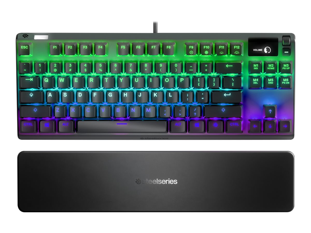 SteelSeries Apex Pro TKL-Tastatur, mechanisches RGB-Kabel