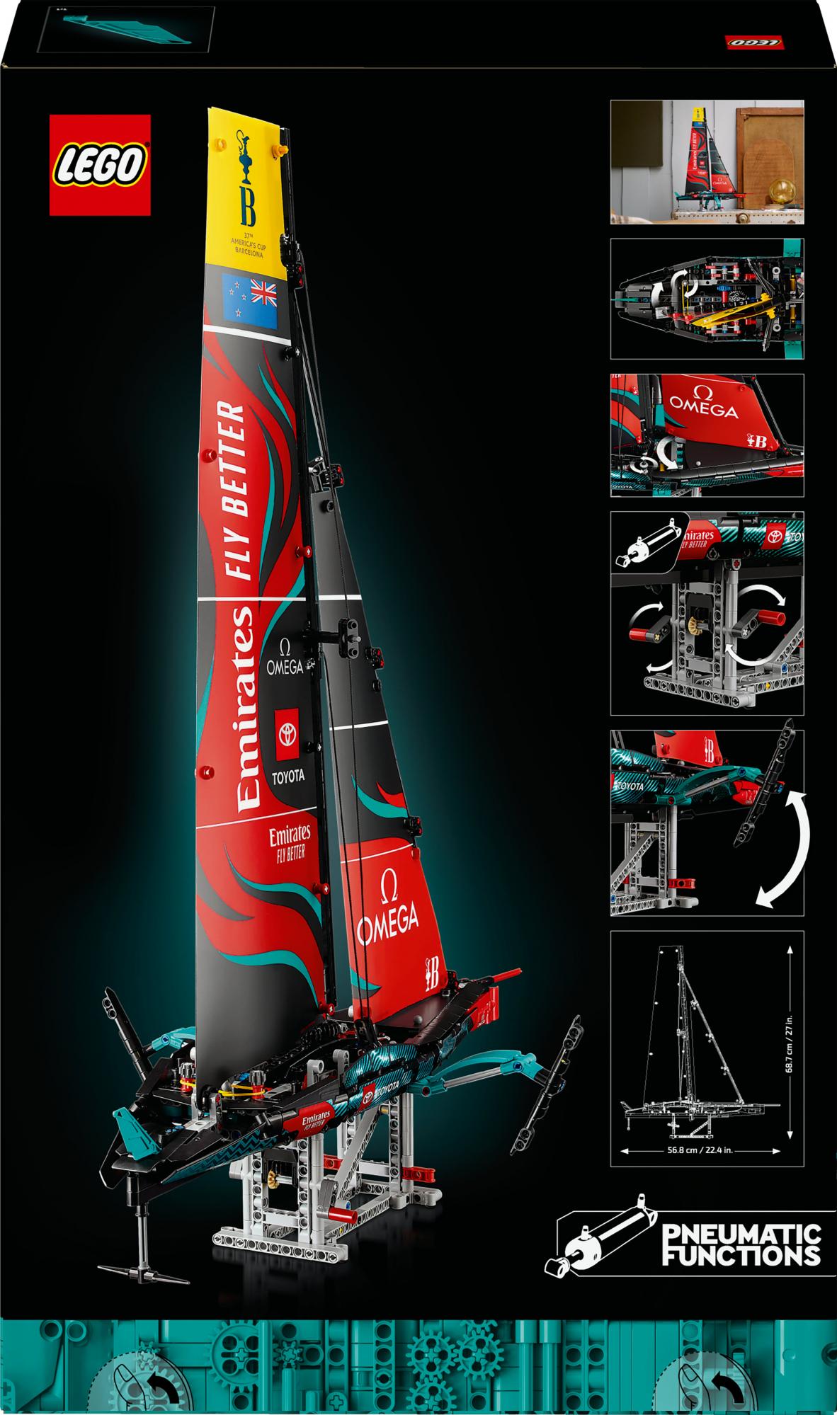 LEGO 42174 Technic Emirates Team New Zealand AC75 Racing Yacht LEGO