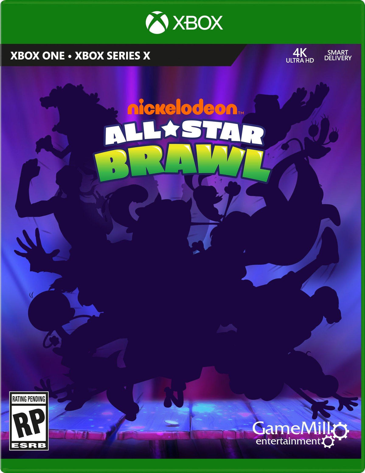 Nickelodeon: All Star Brawl (XSERIESX/XONE) – Xbox One / Xbox Series X – spilomslag