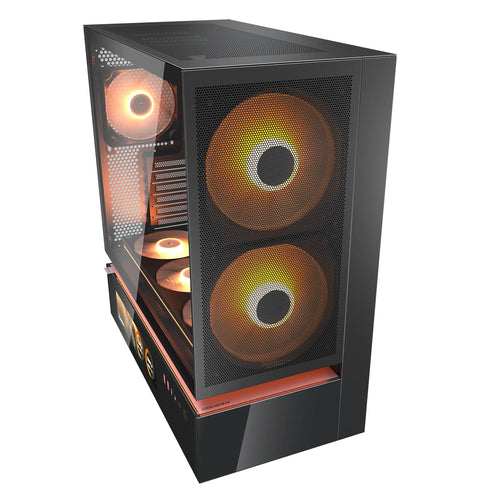 COUGAR CFV235 Vision, ARGB, Mesh, sort kabinet – produktdetalje