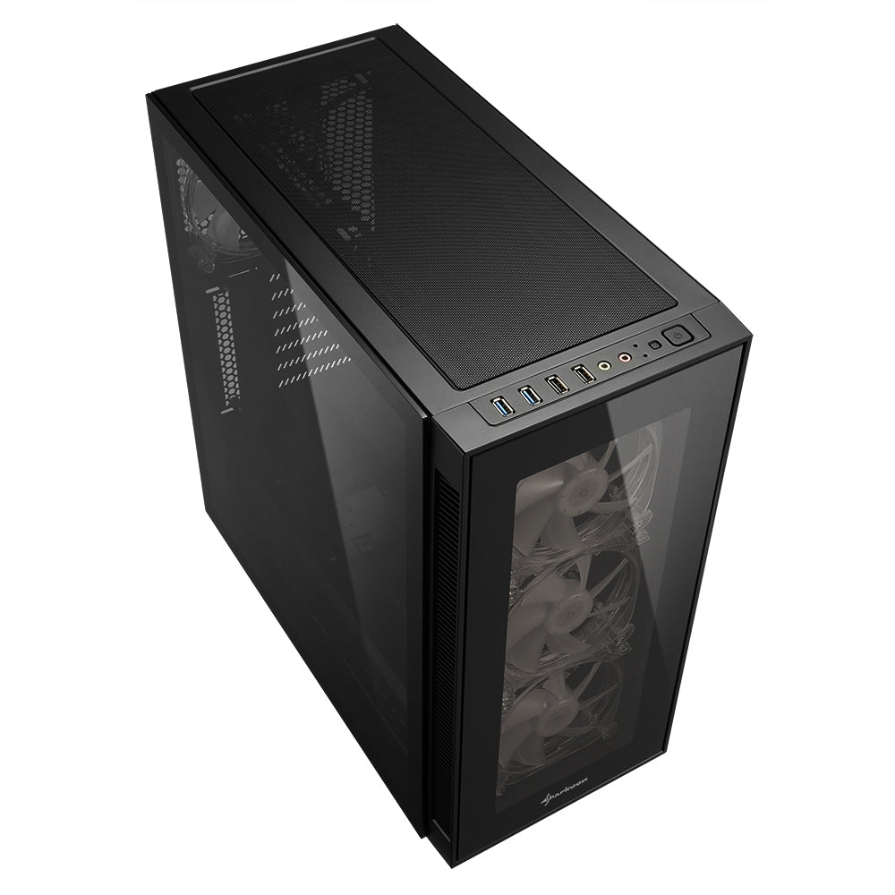 Sharkoon TG5 PRO RGB, tower case (black) Sharkoon