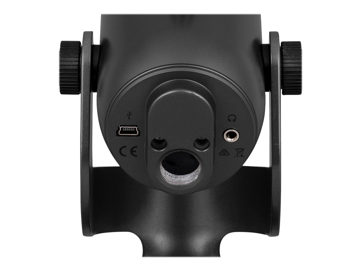 Blau – Mikrofon-Yeti-Blackout