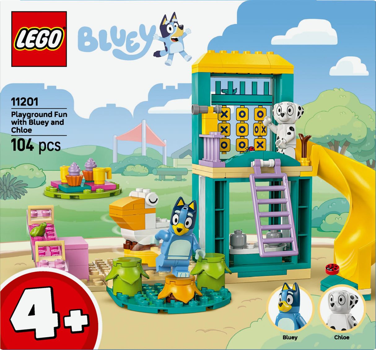 LEGO - Bluey - Playground Fun with Bluey and Chloe (11201) LEGO