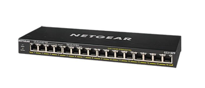 Netgear 16PT GE UNMANAGED SWCH HI-PWR POE+ Netgear International Limited