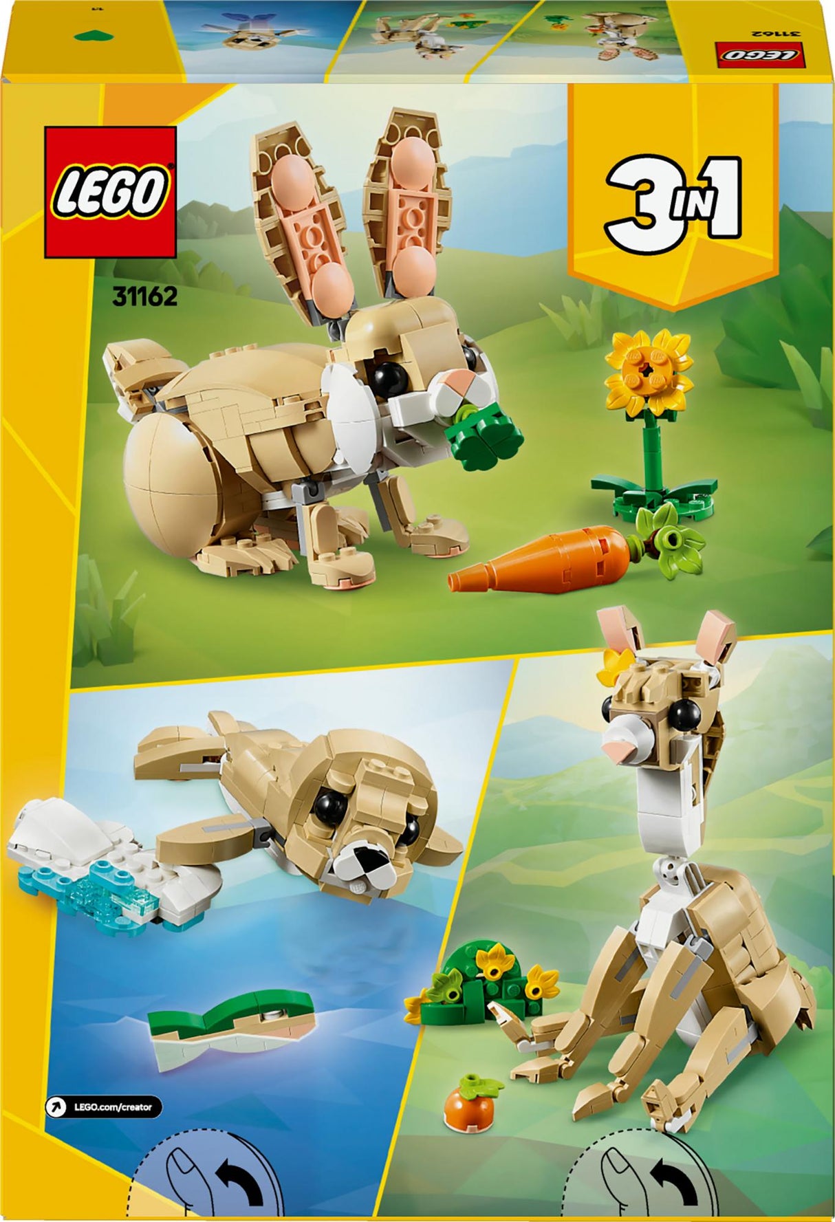 LEGO - LEGO Creator - Cute Bunny (31162) LEGO