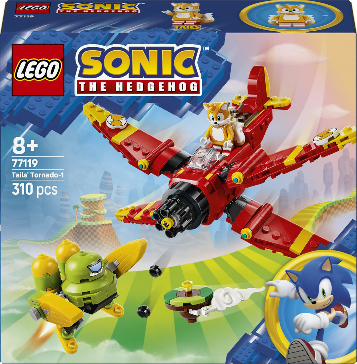 LEGO - Sonic - Tails' Tornado-1 (77119) LEGO