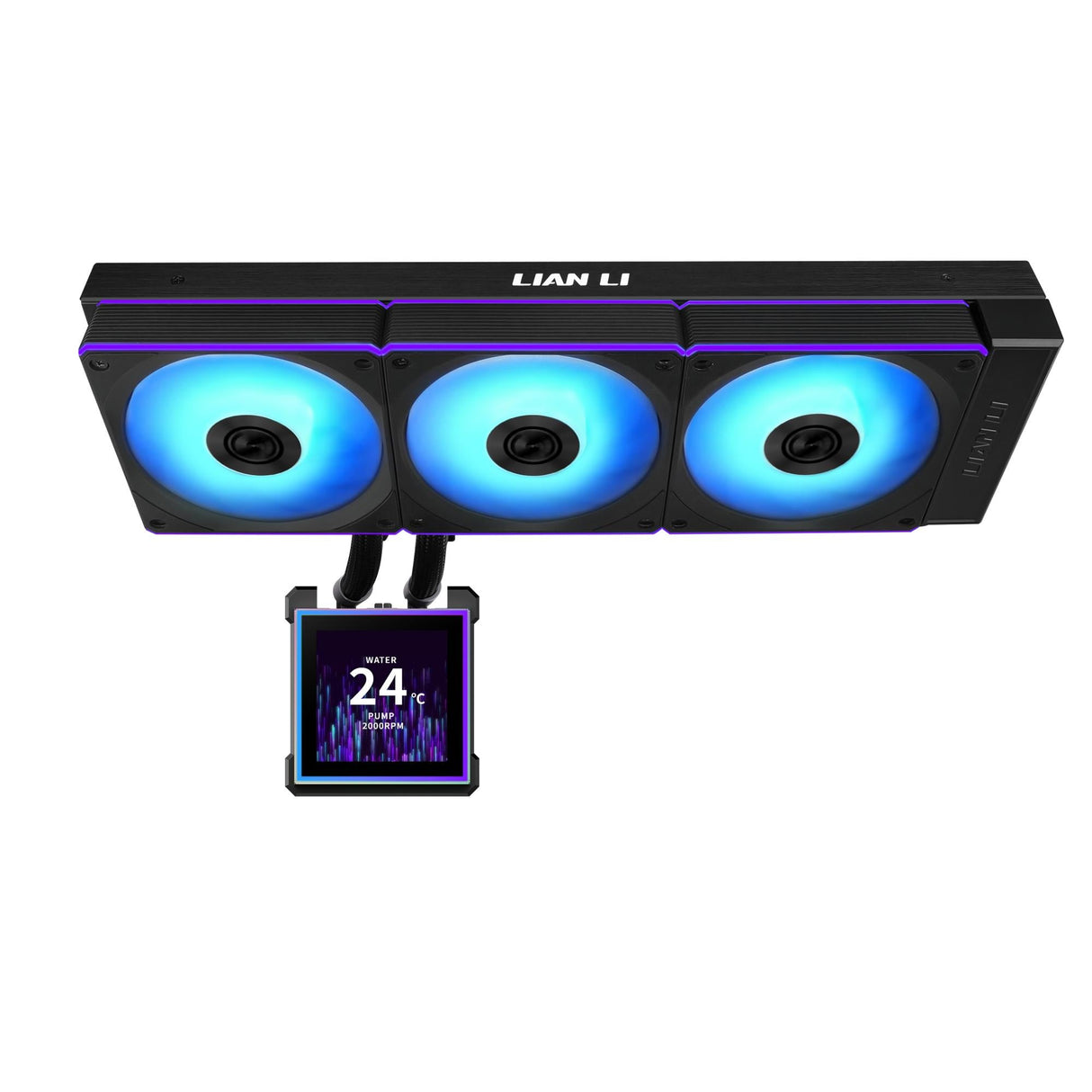 Lian Li Hydroshift II LCD-S, 360CL Wireless, Black Lian Li