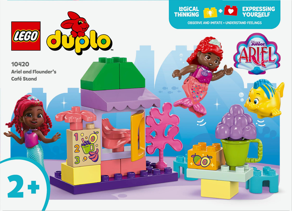 LEGO 10420 DUPLO Disney Ariel and Flounder's Café Kiosk, construction toy LEGO