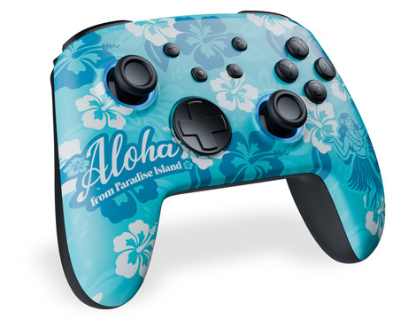 Trade Invaders - RGB Switch1&2/PC Wireless controller - Aloha – produktbillede