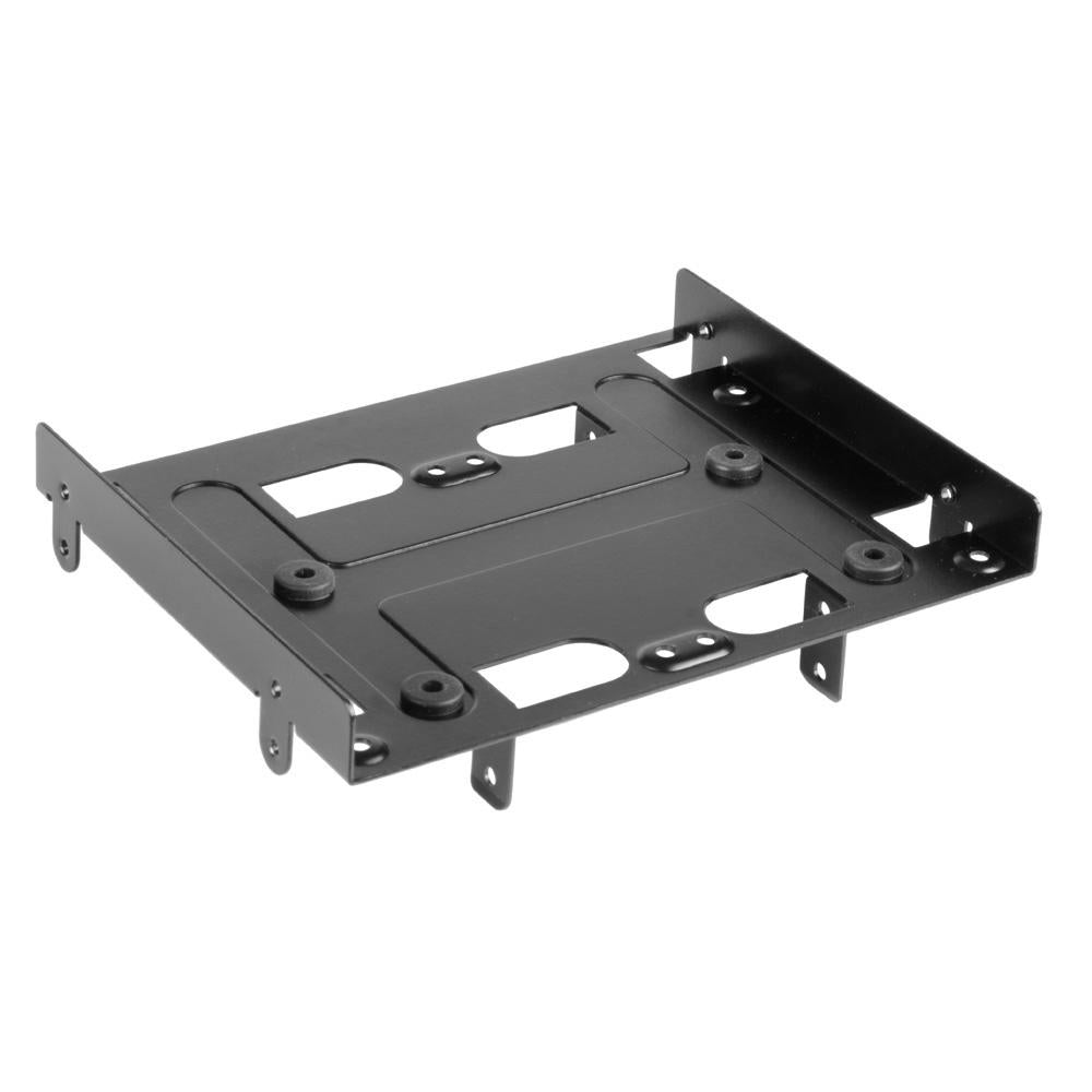 Sharkoon BayExtension Black - 5.25 to 4x2.5 / 2x2.5+1x3.5 Adapter Sharkoon