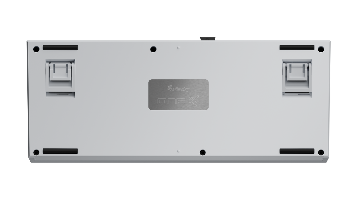 Ducky One X - White Nordic - Mini 60% - Ducky Inductive Switch (analog) Tri-Mode (Trådløs, BT, Cord)