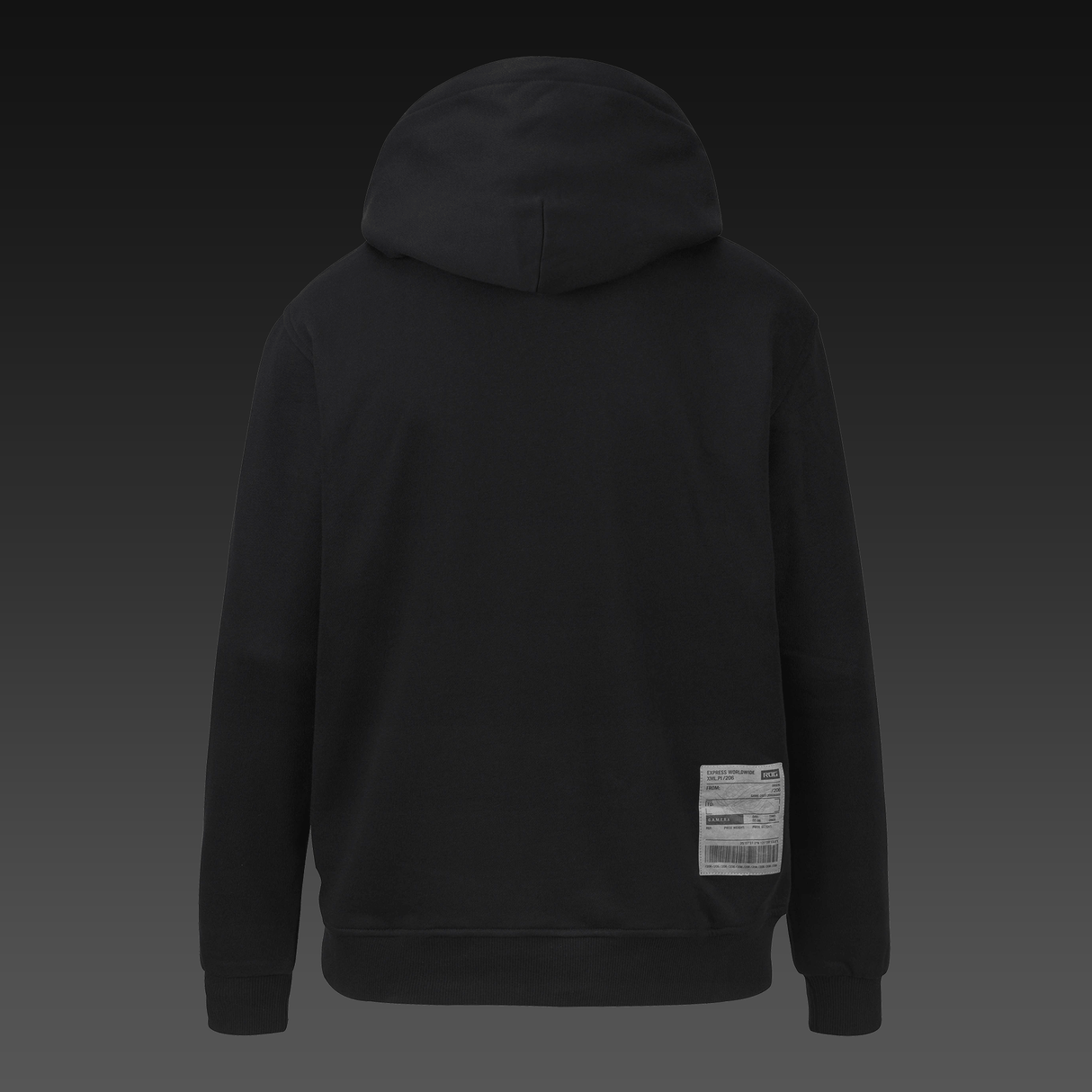 ASUS ROG Cosmic Lit Hoodie – Normale Passform – Schwarz