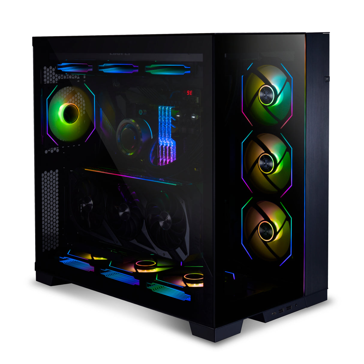 Lian Li UNI FAN SL INF Lüfter Schwarz - 120 mm Infinity RGB, PWM
