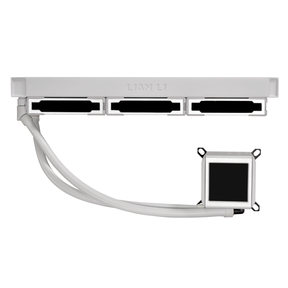 Lian Li Galahad II LCD INF 360 Weiß - Wasserkühler, 360 mm