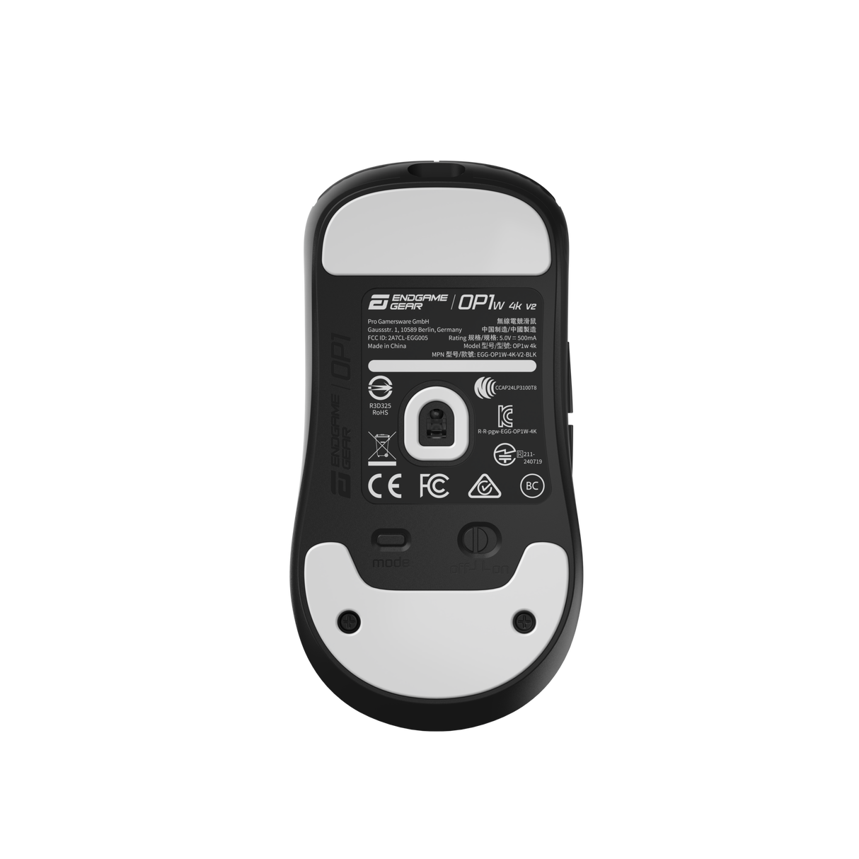 Endgame Gear OP1w 4K V2 – Trådløs Gaming Mus (Sort)