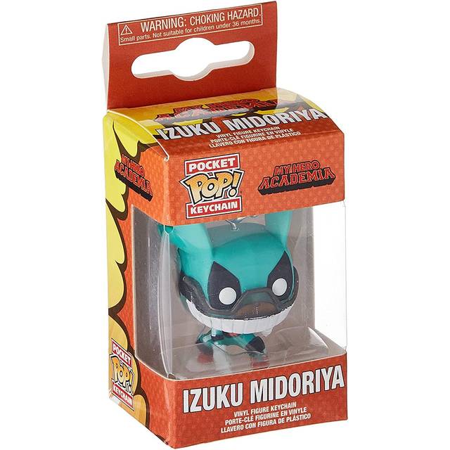 Funko POP! Keychain My Hero Academia - Izuku Midoriya in Helmet, toy figure (7.6 cm) Funko