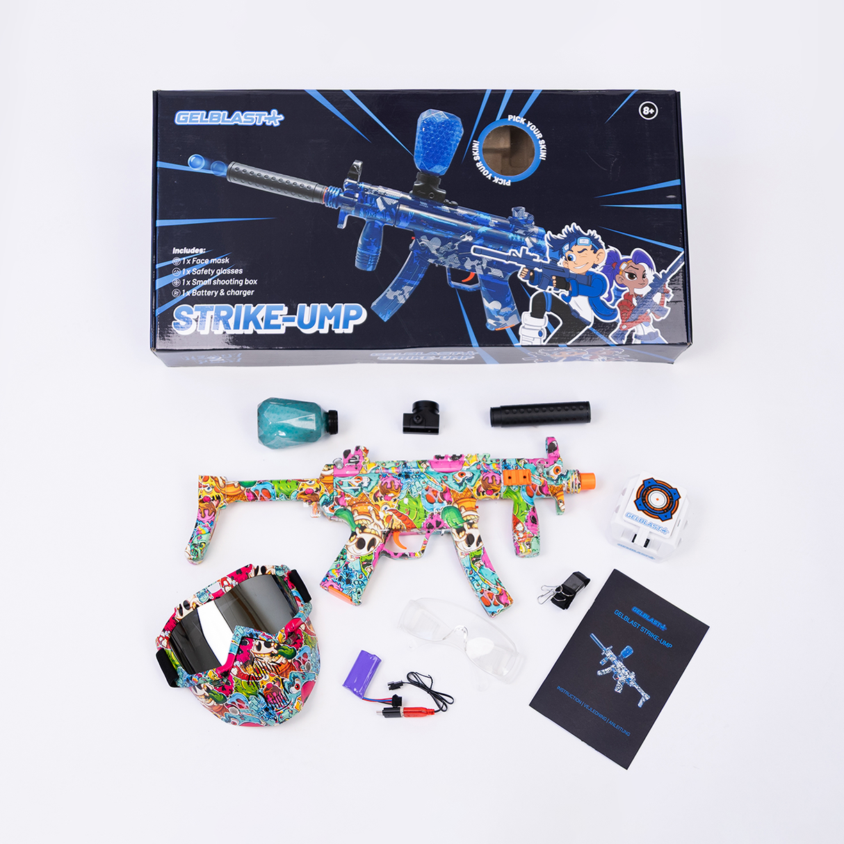GelBlast Strike-UMP – Demon Poison Geekd