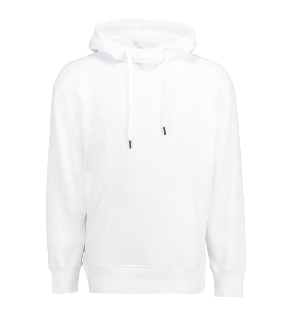 Schlichter Hoodie – Weiß