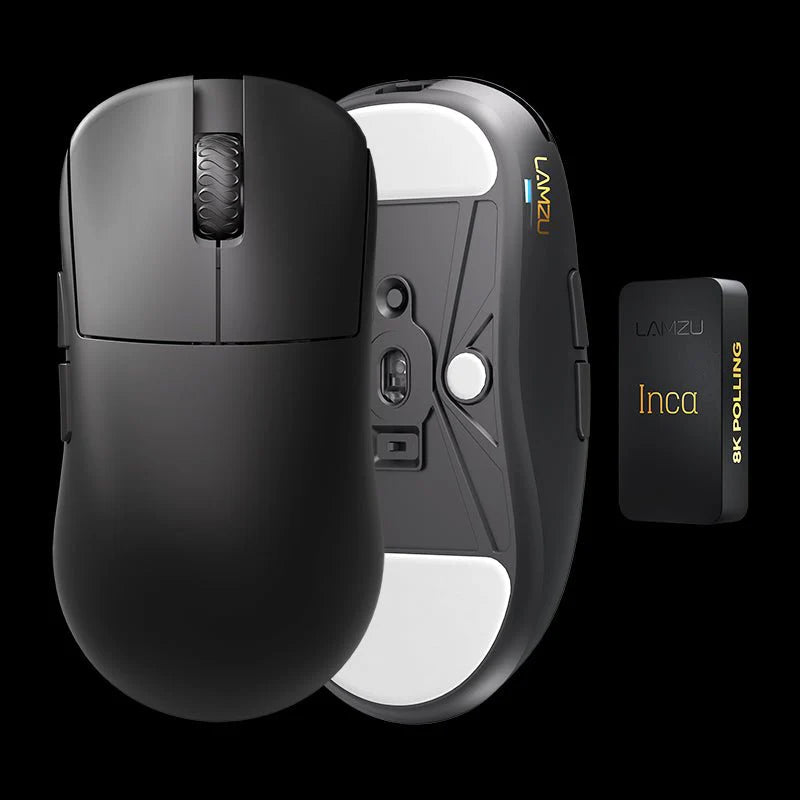 Lamzu Inca - 8K Dongle, Omron Optical - Black