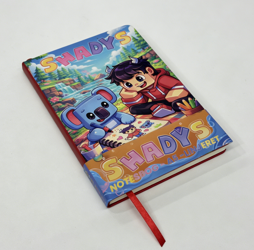 Shadys Notizbuch – A5 – liniert