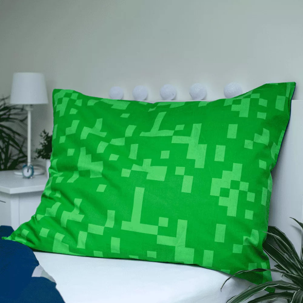 Minecraft Sssleep Tight sengetøjssæt 140×200 cm, 70×90 cm