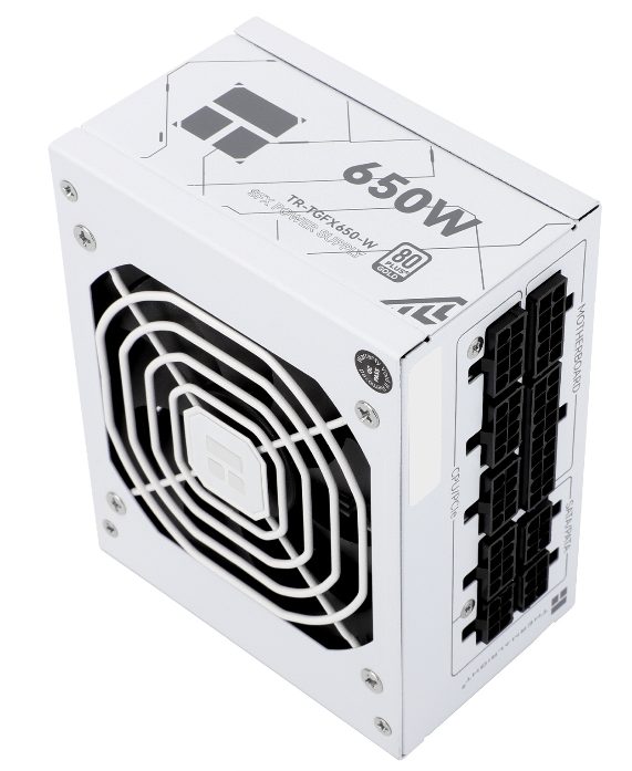 Thermalright TR-TGFX 650W, Hvid, 80+ Gold modular PSU, SFX Thermalright