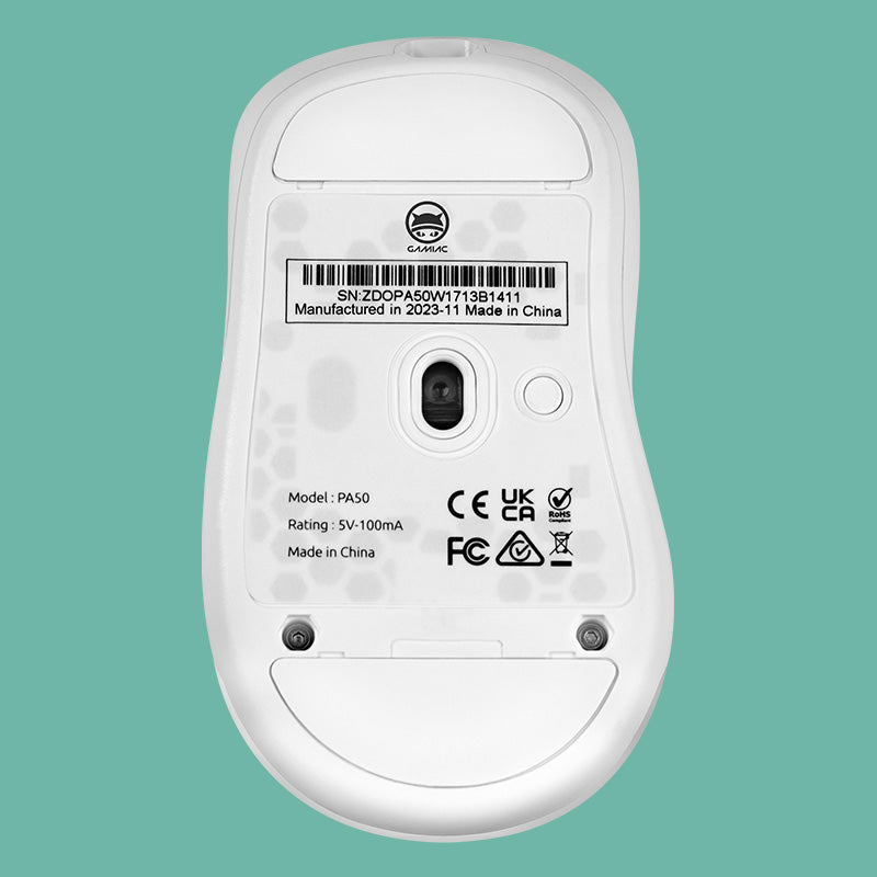 Gamiac PA50 Mus Hvid