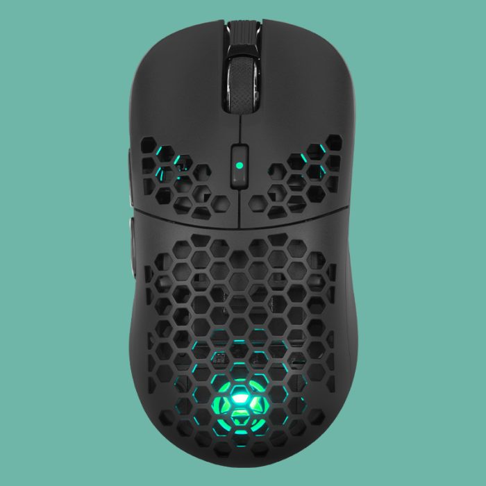 Gamiac PX71 Maus Schwarz Kabellos