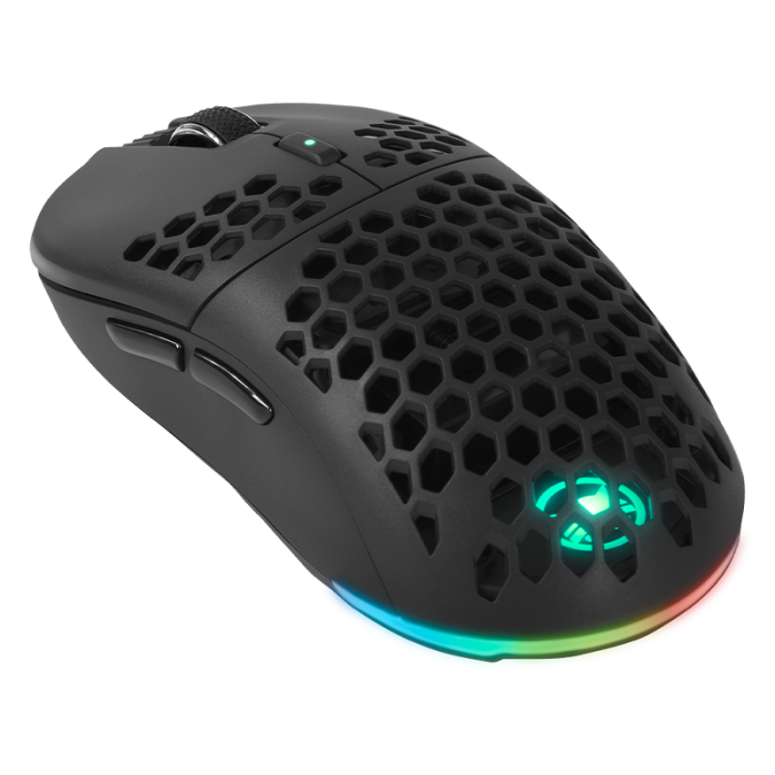 Gamiac PX71 Maus Schwarz Kabellos