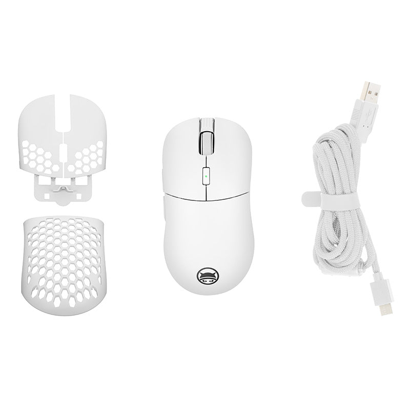 Gamiac PX71 Mus - Hvid Trødløs