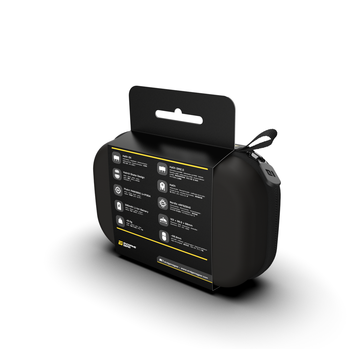 Endgame Gear XM2w 4K V2 – Trådløs Gaming Mus (Sort)