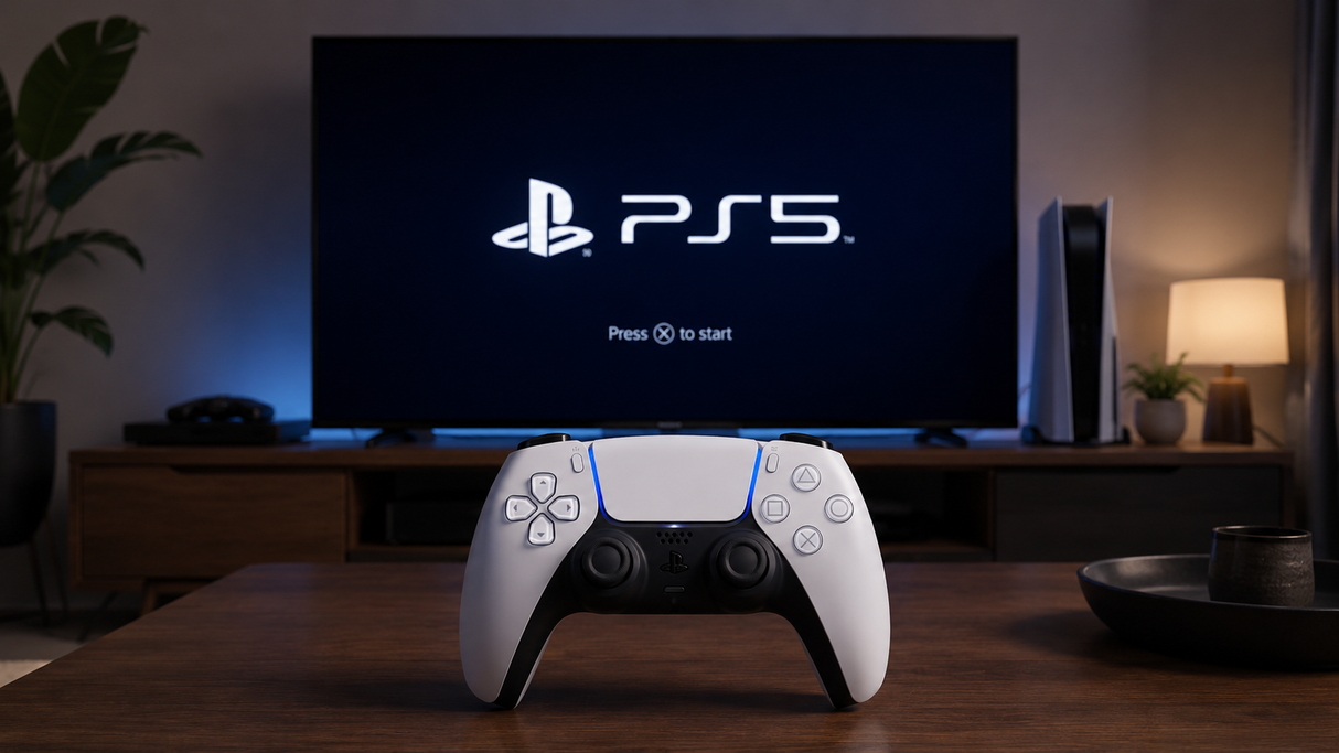 PlayStation 5 DualSense White Controller