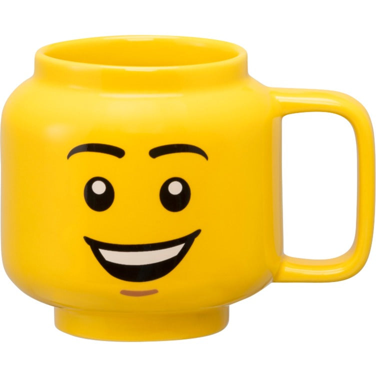 Room Copenhagen LEGO ceramic mug Happy Boy, small (yellow)