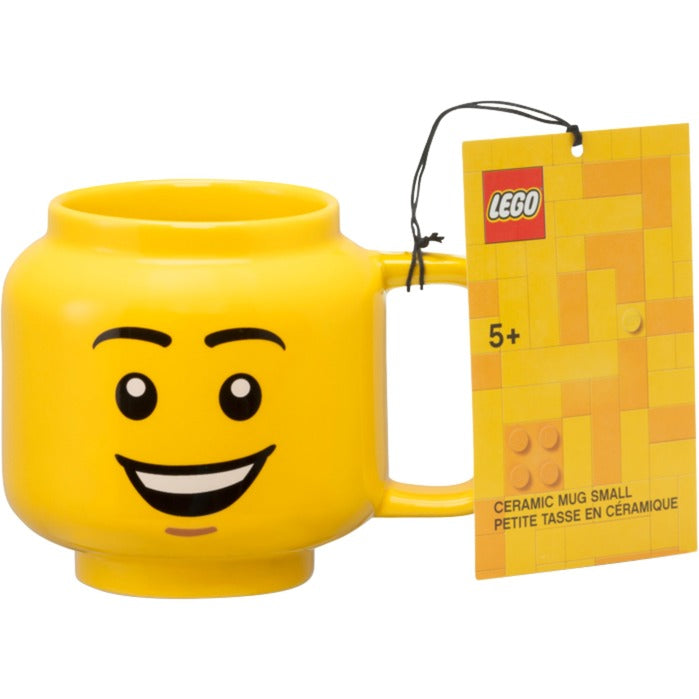 Room Copenhagen LEGO ceramic mug Happy Boy, small (yellow)