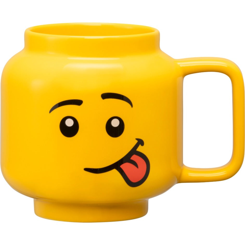 Room Copenhagen LEGO ceramic mug Silly, large (yellow)