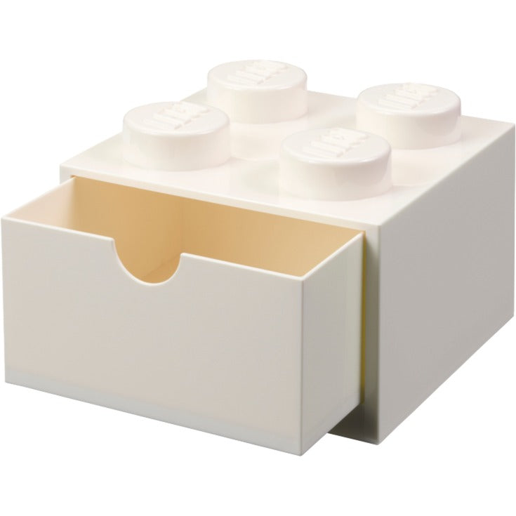 Room Copenhagen LEGO Schreibtischschublade 4, Aufbewahrungsbox (weiß, Knöpfe)