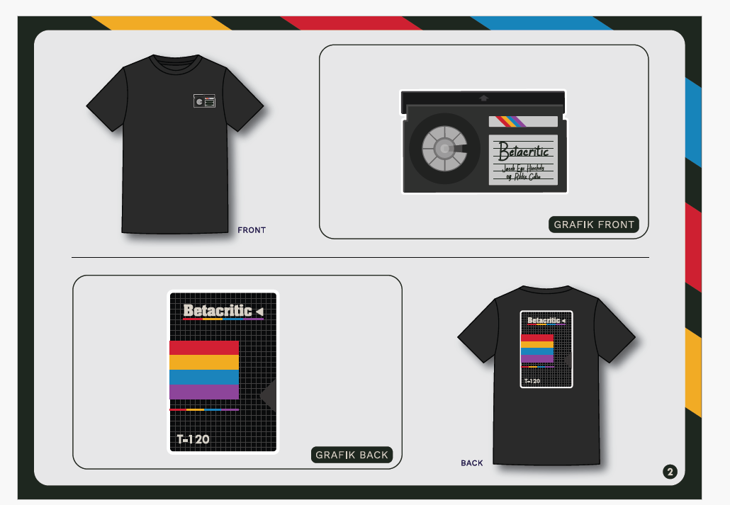 Betacritic Bånd Tee