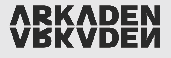 NORDIC PLAIN Arkaden Lille Logo Mirror Transfer Sort - DTF
