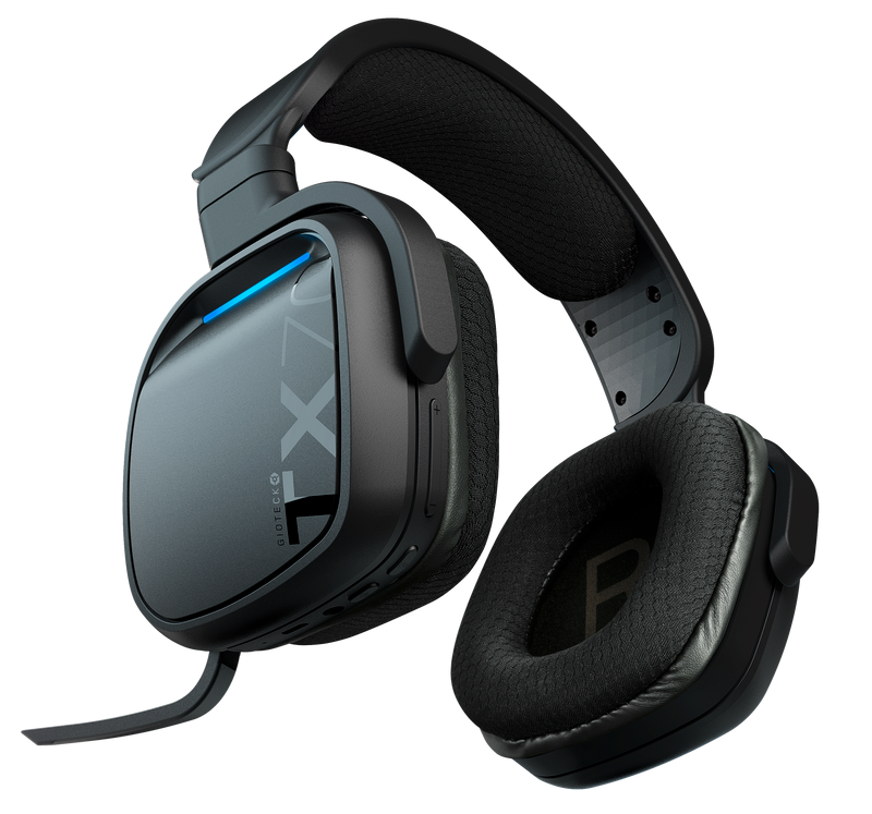 GIOTECK TX-70 Drahtloses RF-Stereo-Gaming-Headset