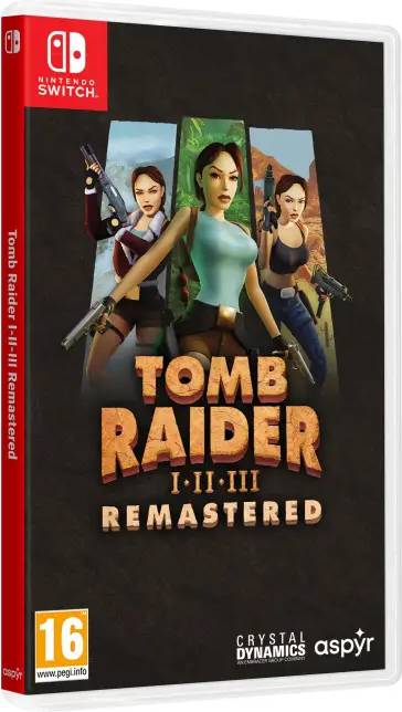 Tomb Raider I-III Remastered Nintendo Switch-Spiel
