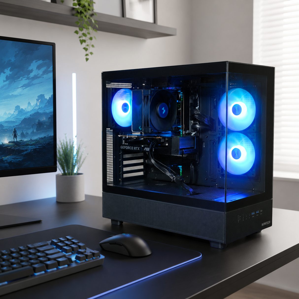 Top Fragger Pro Gaming-Computer - Intel i5 - RTX 5060